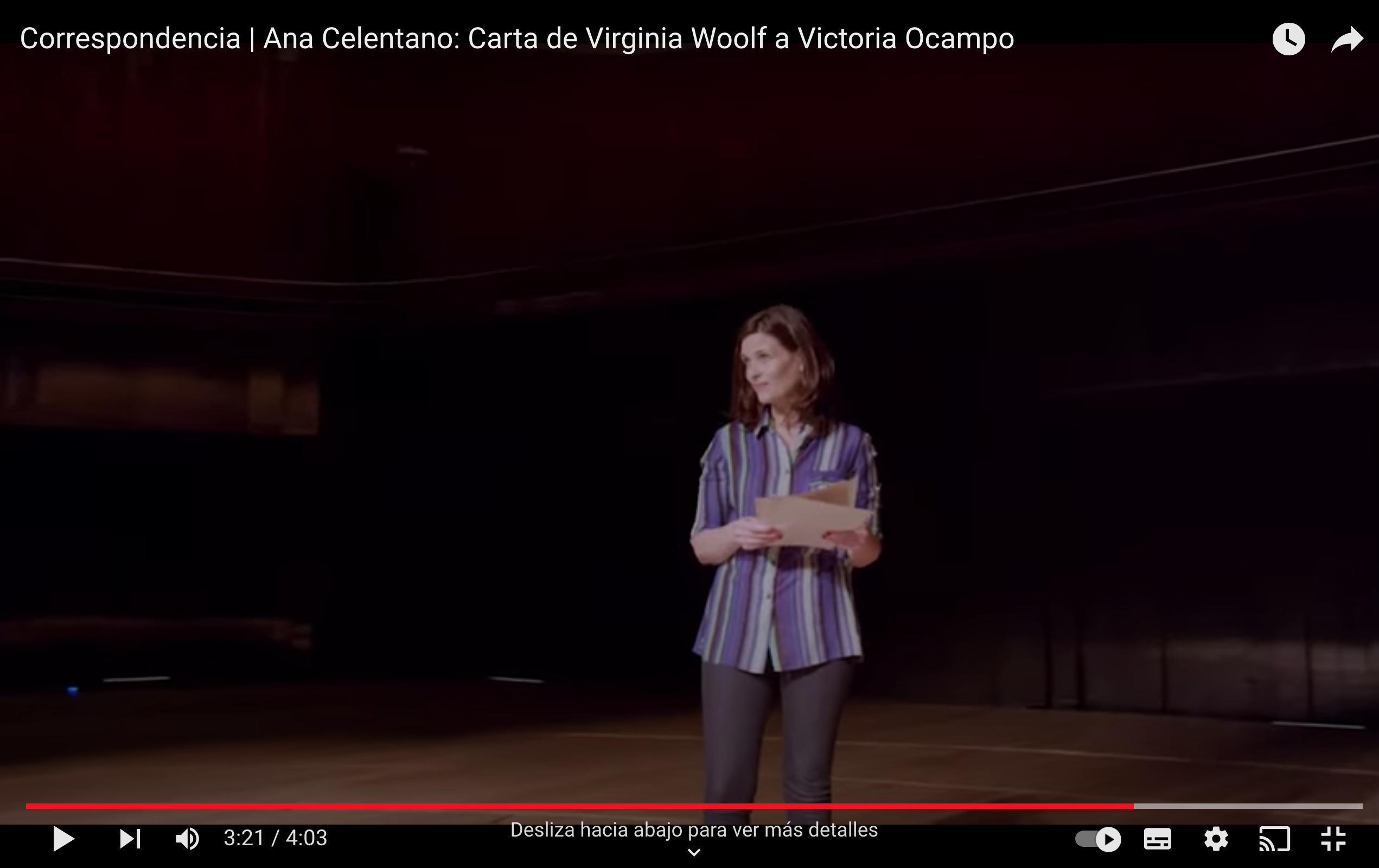 Correspondencia | Ana Celentano: Carta de Virginia Woolf a Victoria Ocampo