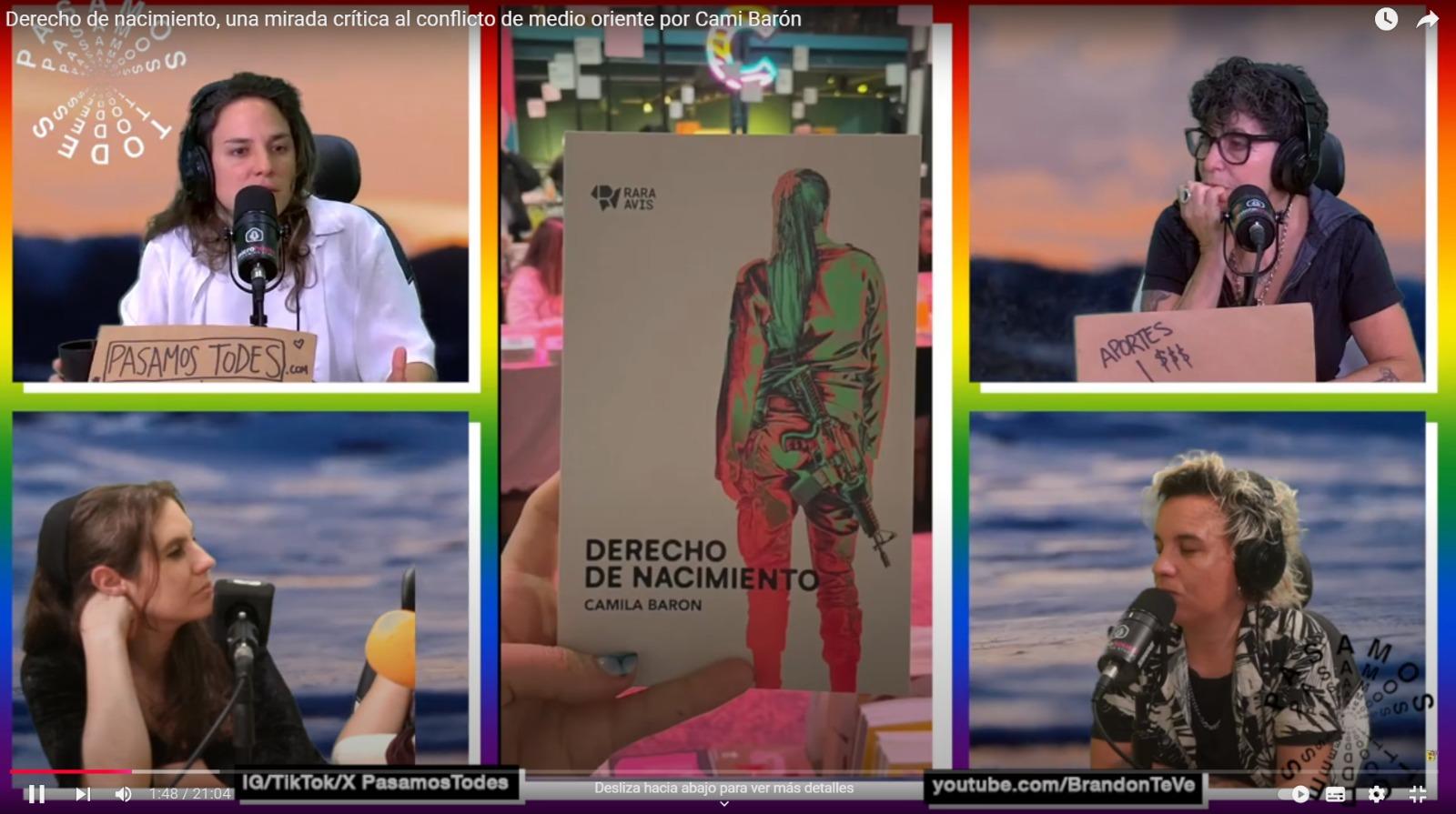 Derecho de nacimiento, una mirada crítica al conflicto de medio oriente por Cami Barón